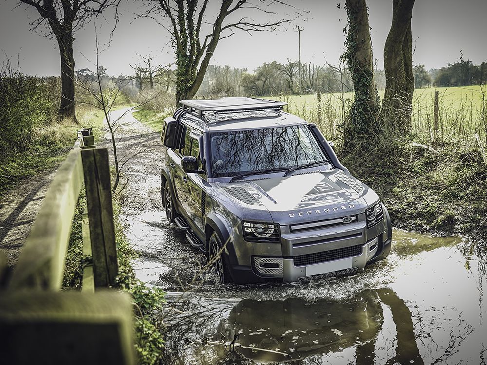 Defender L663 Lazer Lamps Expedition Roof Rack Mounting Kit