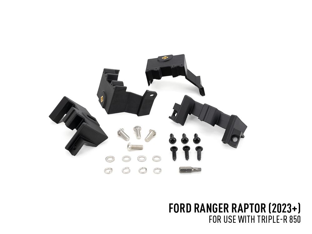 Ford Ranger T9 Raptor Lazer Lamps Triple-R 850 LED Grille Integration Kit