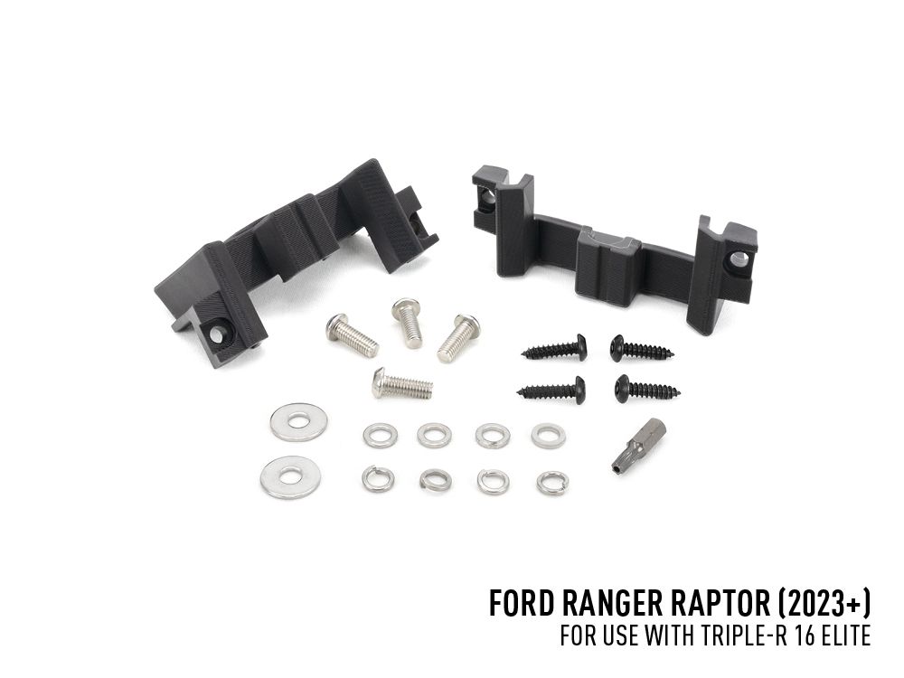 Ford Ranger T9 Raptor Lazer Lamps Triple-R 16 Elite LED Grille Integration Kit