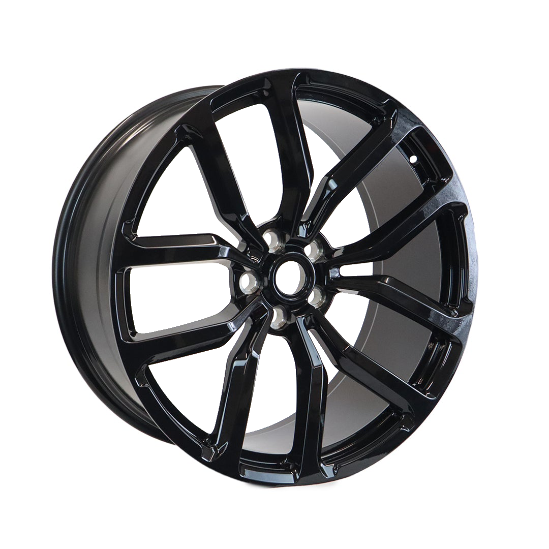 22 inch Gloss Black 10-spoke SVR Style Alloy Wheel (Set of 4) – ARKHAM ...