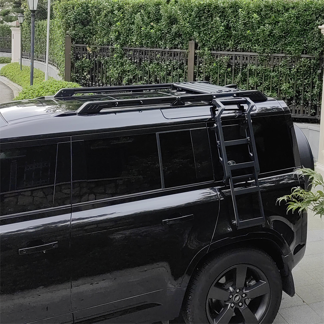 Defender L663 Premium Deployable Side Mounted Ladder – ARKHAM Automotive